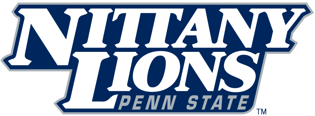 Penn State Nittany Lions 2001-2004 Wordmark Logo v3 diy DTF decal sticker